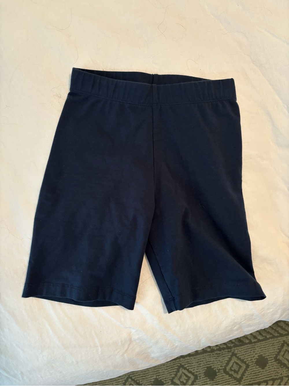 Los Angeles Apparel Bike Shorts Trio in Brown, Black & Navy - Picture 4 of 4